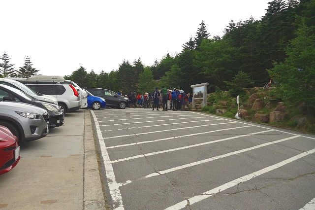 大弛峠駐車場