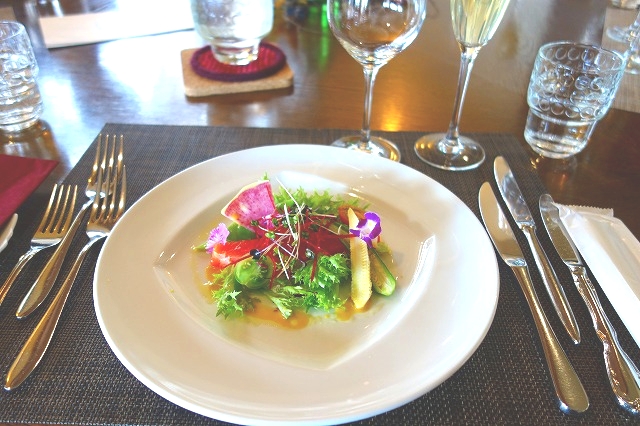 サンクゼールワイナリーレストランランチ前菜