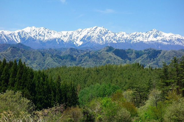 北アルプス(爺、鹿島、五竜)
