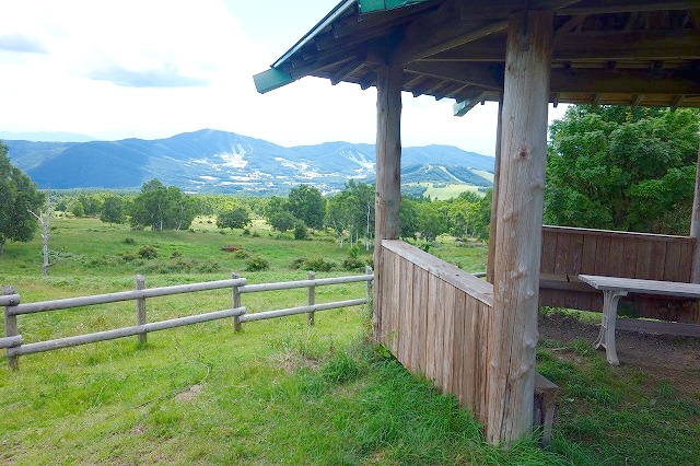 菅平牧場の東屋