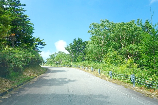 上信スカイライン　長野県側