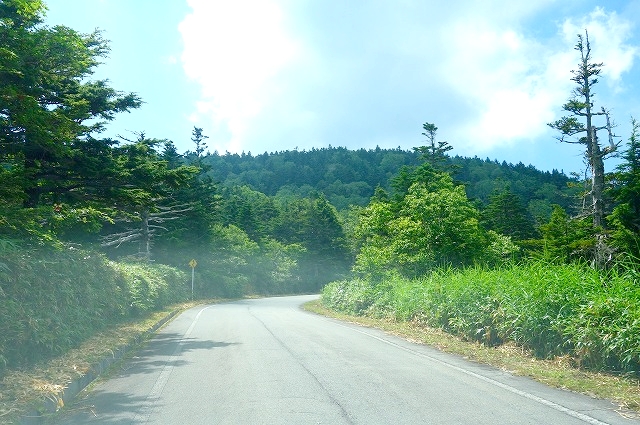 上信スカイライン　長野県側