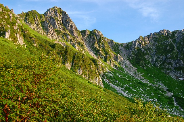 中央アルプス宝剣岳1