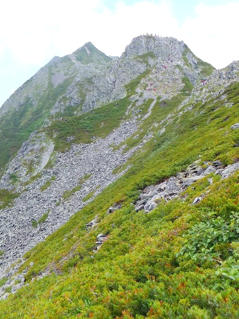 西穂高岳独標