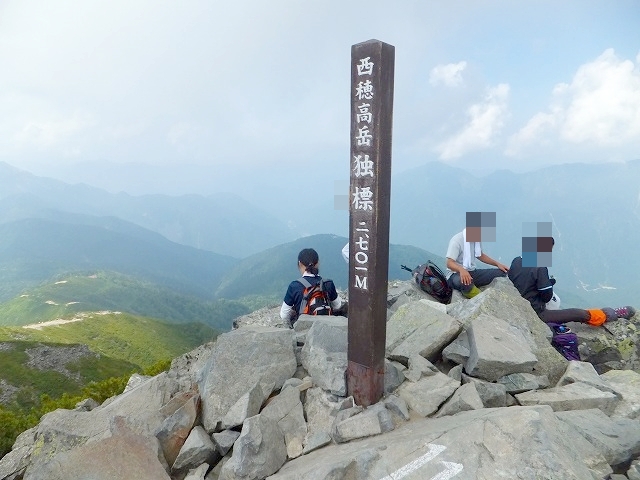 西穂高岳独標