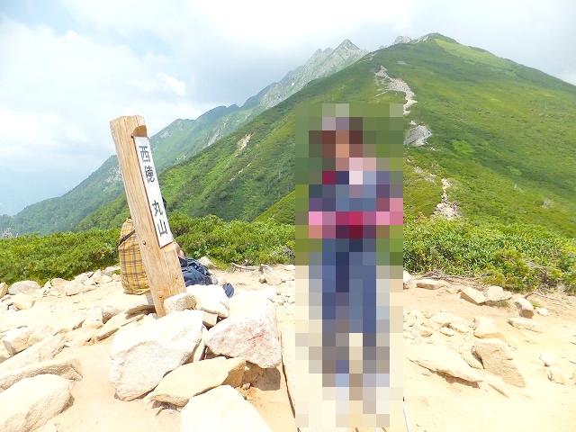 西穂高岳丸山
