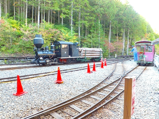 赤沢森林鉄道乗場