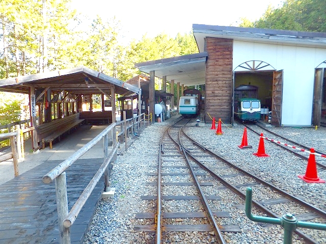 赤沢森林鉄道乗場