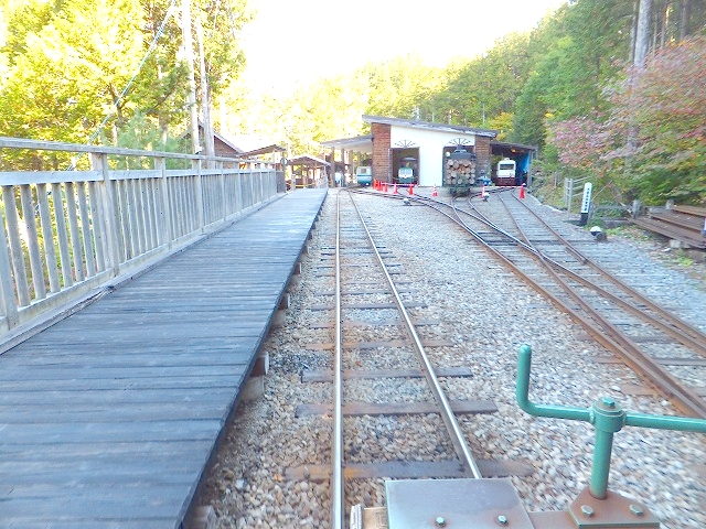 赤沢森林鉄道乗場