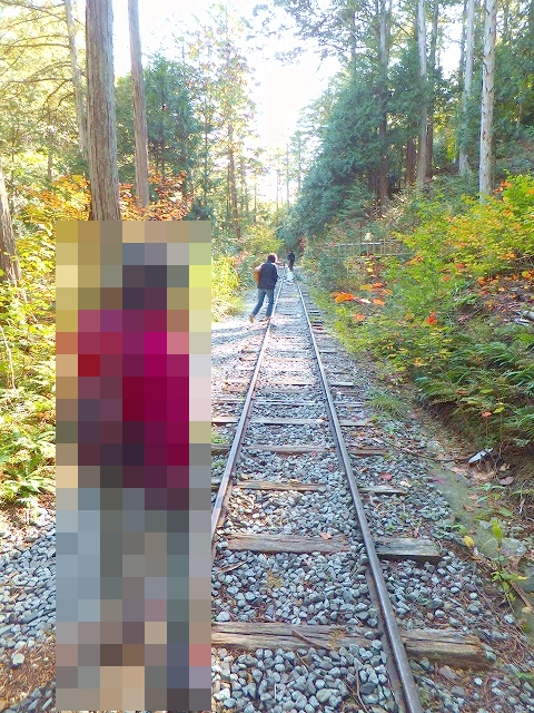 赤沢森林鉄道丸山渡停車場